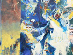 "Kleiner Prinz", 220 x 280 cm, Öl auf Nessel, 2008
