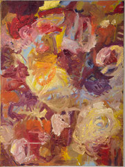 "Blumenbild", 80 x 60 cm, Öl auf Leinen 1994