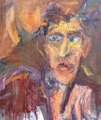 "Patrick", 190 x 160 cm, Öl auf Leinen, 1998