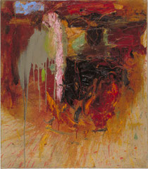 "Kopf," 80 x 70 cm, Öl auf Leinen, 1997