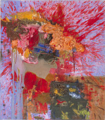 "Hirn raus", 80 x 70 cm, Öl auf Leinen, 1997