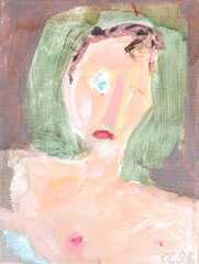 "Einaug", 40 x 30 cm, Eitempera auf Leinen, 1996