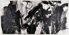 "O.T.", 159 x 300 cm, Acryl auf Packpapier, Salzburg 1993