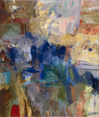 "Nirvana", 130 x 110 cm, Öl auf Leinen, 1996