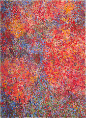 "Augenweide 5", 80 x 60 cm, Öl auf Leinen, 1994