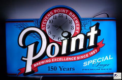 Point Clock Light Box