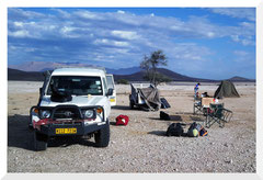 Bivouac Damaraland - Bruno Deveze Namibie ©