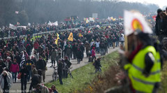 Manifestation Anti-aéroport, Notre-Dame des Landes, 27/02/16.