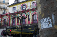 Nous sommes Charlie, Bataclan, Paris, Février 2016