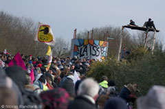 Manifestation Anti-aéroport, Notre-Dame des Landes, 27/02/16.