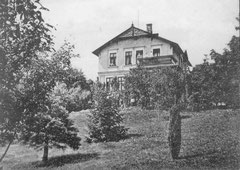Februar: Waltershorst an der Plöner Straße in Neudorf im Jahre 1905