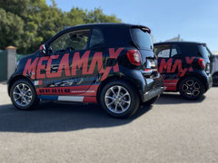 Décoration de ces 2 Smart électrique @mecamax