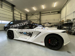 Vaillante Académie, déco du pace car @vaillanteacademie