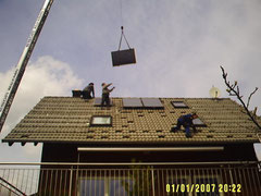 Photovoltaik Montage