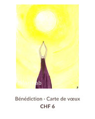 Bénédiction carte de vœux