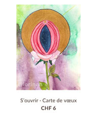 S'ouvrir carte de voeux