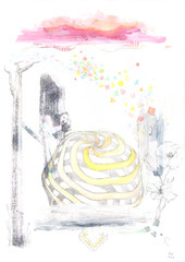 Par La Fenêtre<BR><FONT size="1">29 x 21cm R.K. 2023</FONT><BR>