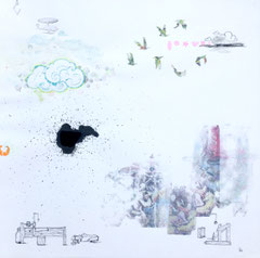 "Sans Titre" 67 x 67cm R.K. 2020