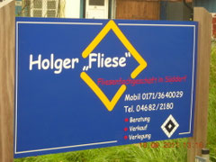 Schönes Firmenschild