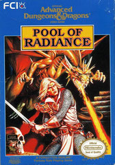 Advanced Dungeons & Dragons: Pool of Radiance (Front)