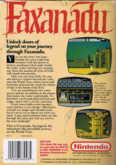 Faxanadu (Back)