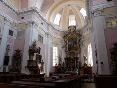 Intérieur de l'église Saint-Jacques