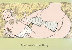 Madonna's first baby/berlin