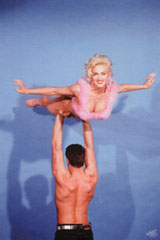 In bed with Madonna blu ray / dvd 11.5x17
