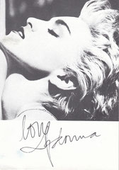 MADONNA The first album,like a virgin,true blue,VON DER WEA MUSIK GMBH/LP/MC/CD