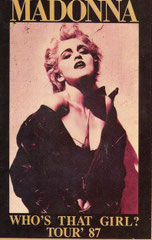WHO'S THAT GIRL WORLD TOUR 1987
