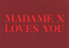 MADAME X TOURBOOK
