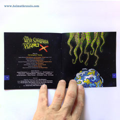 "the Lost Children of Planet X" Booklet (2018) - Caldera Records Germany