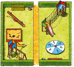 "Spielplatz" (Durchstarten VS, Mathematik 1, 2009) - Veritas Verlag, Linz