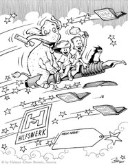 Hilfswerk-Schulsack (2001) - Agentur: Eigen)art