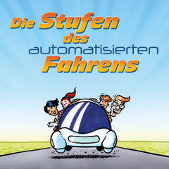 "Die Stufen des automatisierten Fahrens" - 24-seitiges Pixie-Büchlein - Technische Hochschule Ingolstadt (2023)