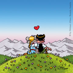 "Luigi der Alpenpirat" - 16-seitiges Pixie-Büchlein - Familienhotel Gut Wenghof, Werfenweng (2022)