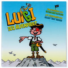 "Luigi der Alpenpirat" - 16-seitiges Pixie-Büchlein - Familienhotel Gut Wenghof, Werfenweng (2022)