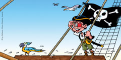 "Luigi der Alpenpirat" - 16-seitiges Pixie-Büchlein - Familienhotel Gut Wenghof, Werfenweng (2022)