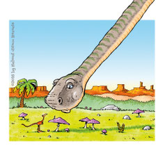 "Glück gehabt, kleiner Dino!", Seite 35 (2017) - G&G Verlag, Wien