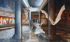 Home Of The Silver wedding - 163 x 100 cm - oil on canvas