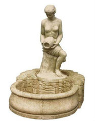 Fontaine Bassin statue Christelle F214 H 120 / L 80 / l 100