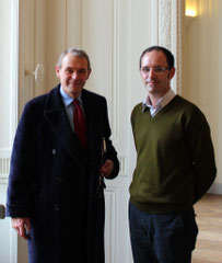 Jean Jacques Aillagon et Laurent Valera