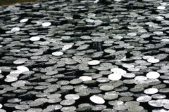 "reflets" / sculptures en ville/ Bordeaux 2009