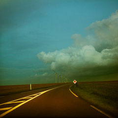 On the road again/ Photographie digital color, Cotentin 