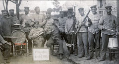 Allemands en seconde ligne, 1915.