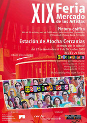 XIX Feria Mercado de los Artistas 2009 - Cartel