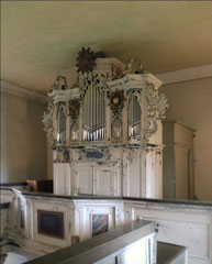 Groß Schönebeck: Gehäuse von Gottlieb Scholtze (Neuruppin), 1749