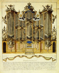 Berlin, Garnisonkirche, Orgel von Joachim Wagner