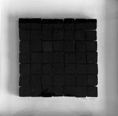 Kierend licht Al Arz  40 x 40  geperst houtskool