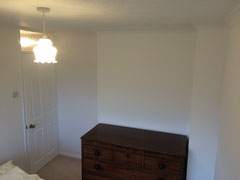 Dulux Light & Space (Frosted Dawn) walls complimented with white ceilings and wood